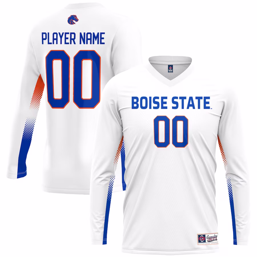 Boise State Broncos GameDay Greats Youth Lightweight NIL Women's Volleyball Jersey - White