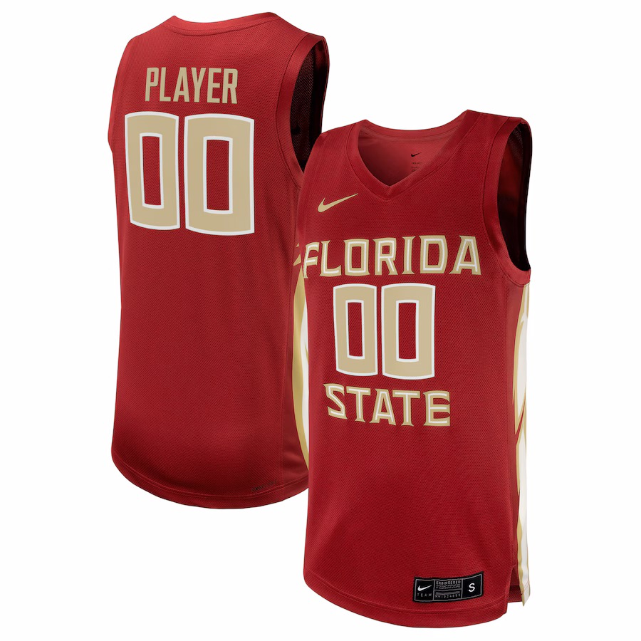 Florida State Seminoles Nike Unisex NIL Pick-A-Player Women's Basketball Jersey - Garnet