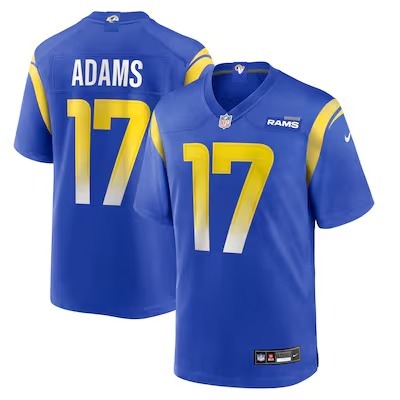 Men's Los Angeles Rams Davante Adams Nike Royal Game Player Jersey