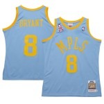 Men's Los Angeles Lakers Kobe Bryant Mitchell & Ness Powder Blue 2001/02 Hardwood Classics Authentic Player Jersey