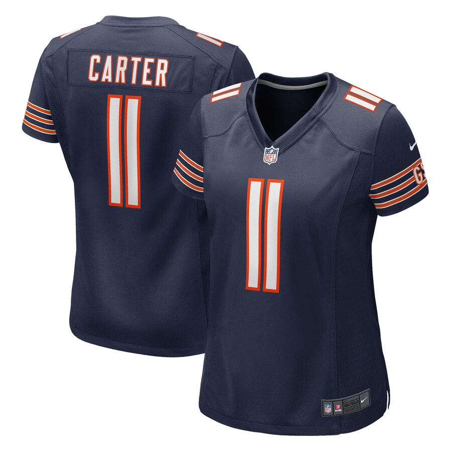 Women's Chicago Bears DeAndre Carter Nike Navy Game Jersey