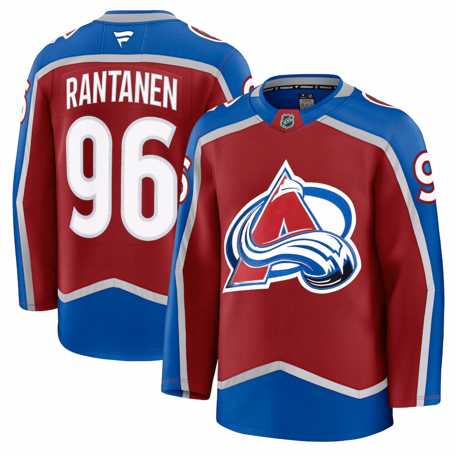 Men's Colorado Avalanche Mikko Rantanen Fanatics Burgundy Home Premium Jersey