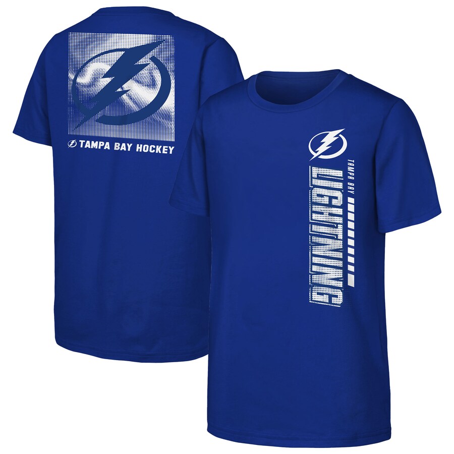 Youth Tampa Bay Lightning Blue Atmosphere T-Shirt