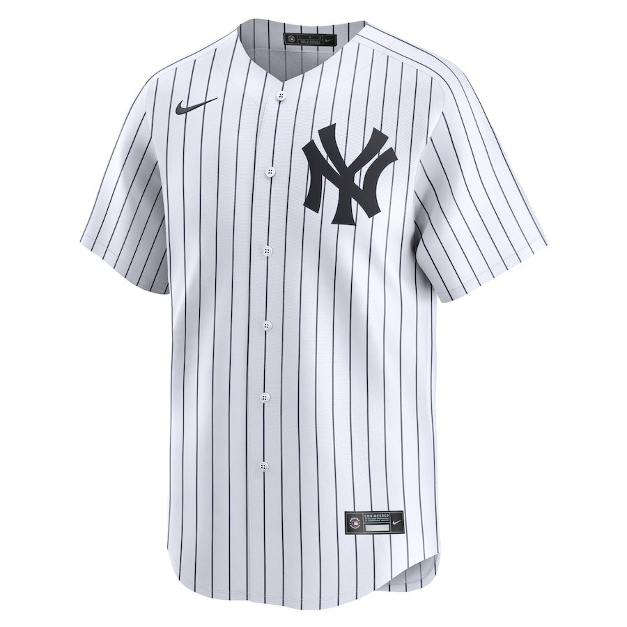 Youth New York Yankees Aaron Judge Nike White Limited Player Jersey