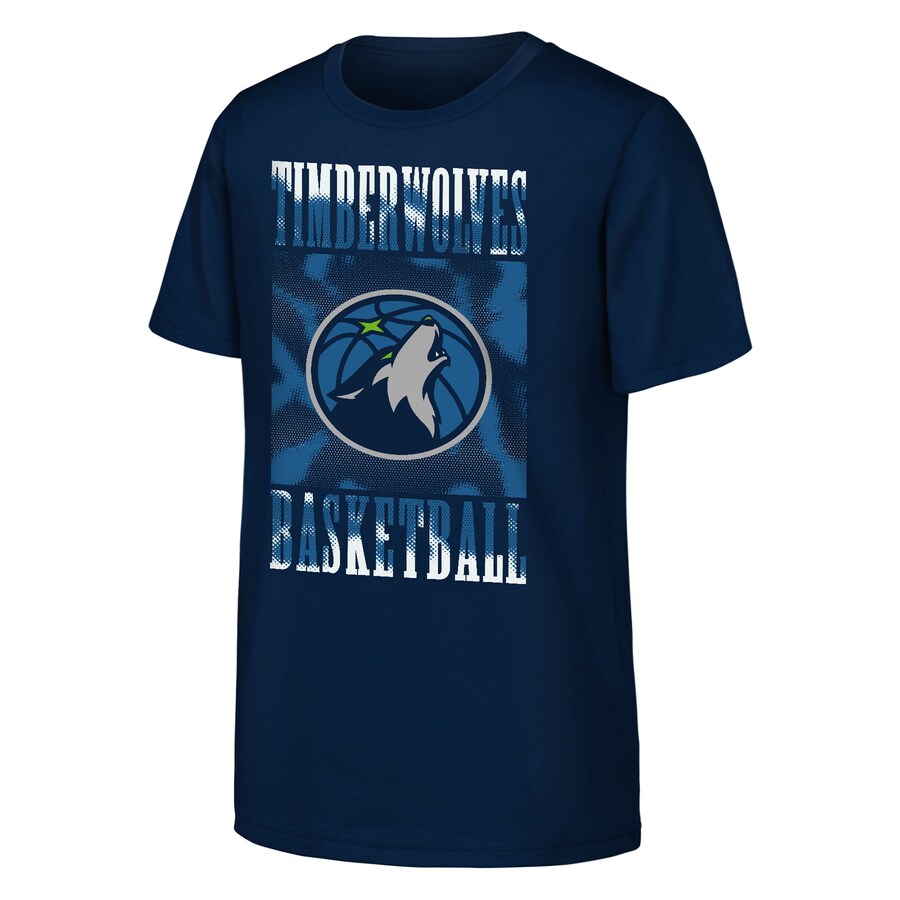 Youth Minnesota Timberwolves  Navy Garage Hero T-Shirt