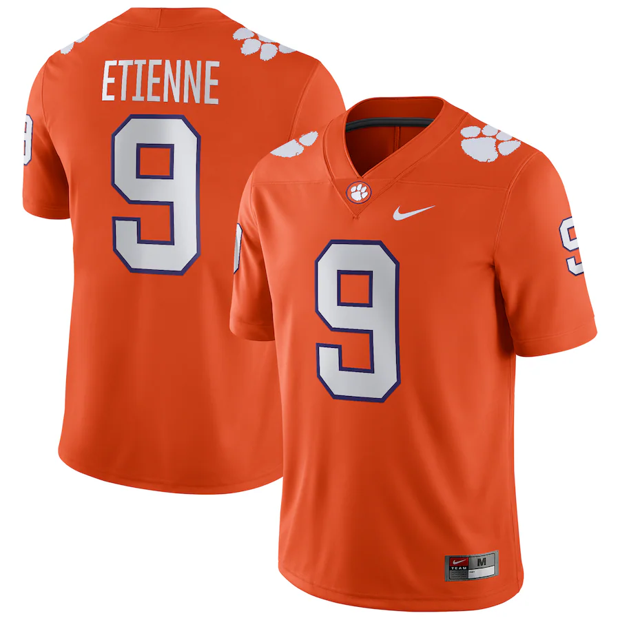 Travis Etienne Clemson Tigers Nike Player Game Jersey - Orange