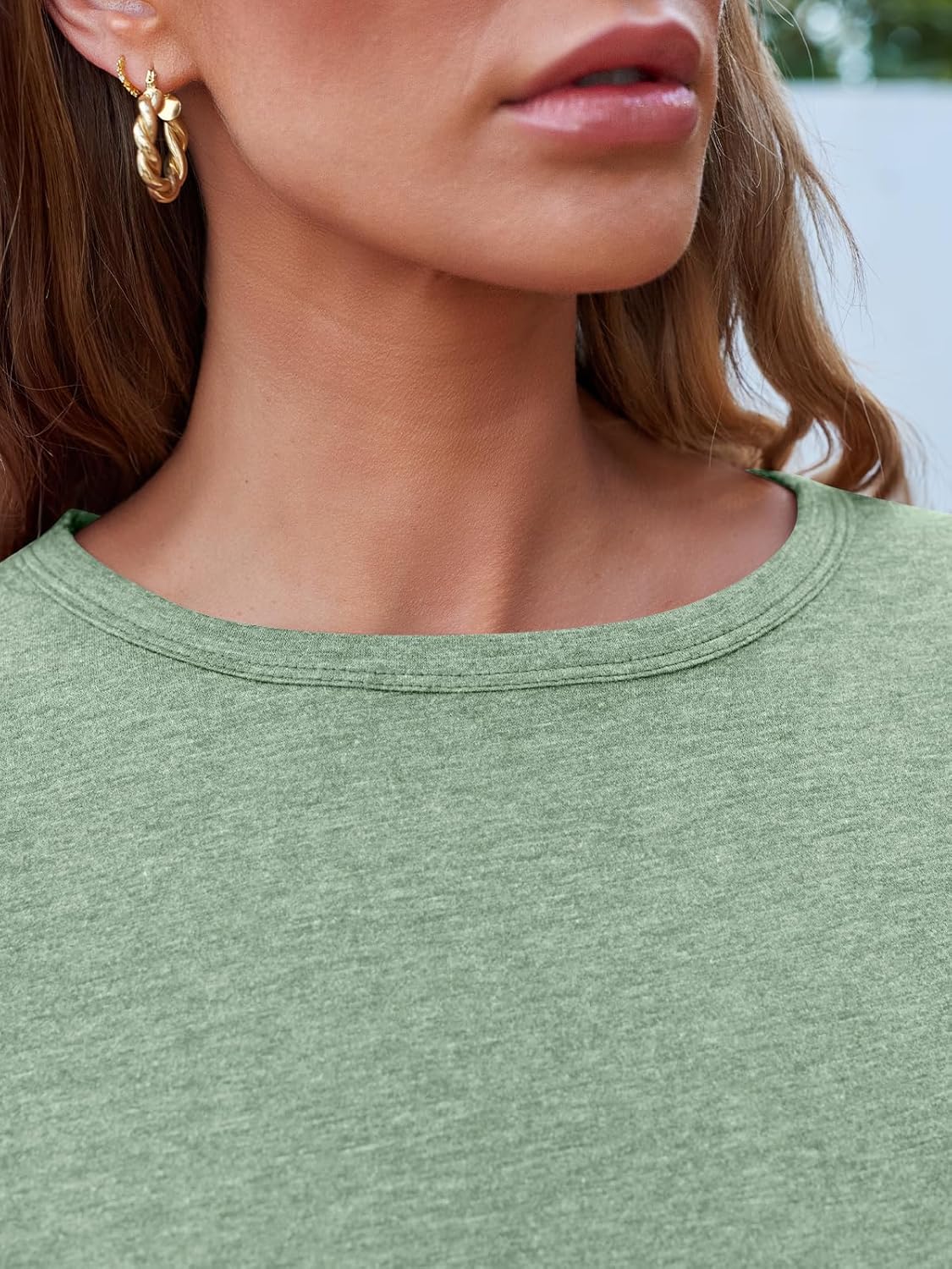 SUNBS Women’s 3-Pack Long Sleeve Tops Loose Fit Fall Shirts 2025 Basic Casual Tees