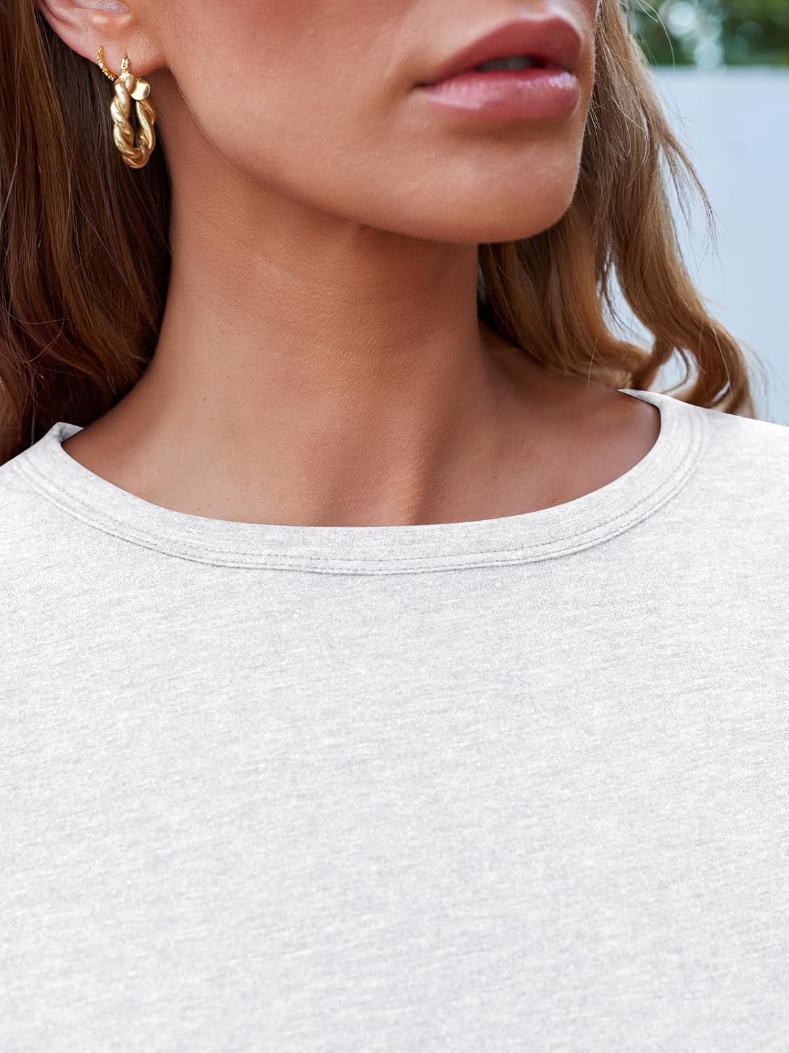 SUNBS Women’s 3-Pack Long Sleeve Tops Loose Fit Fall Shirts 2025 Basic Casual Tees
