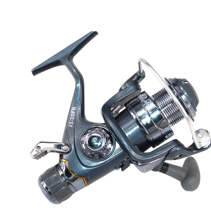 Carp Fishing Reel, Spinning Reel with Front and Rear Dual Brake, Double Line Retrieval, Long-Distance Casting Reel, Specialized for Long Casts