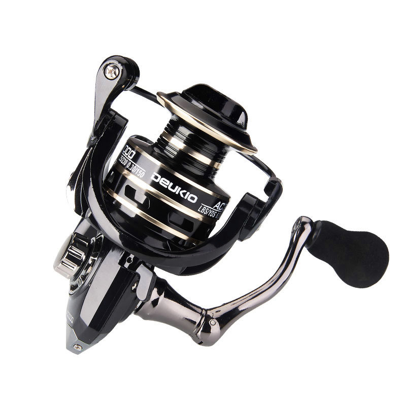 AC Spinning Reel, Versatile Metal Fishing Reel, Durable All-Metal Fish Wheel, Long-Casting Fishing Reel, Lure Fishing Gear Wholesale
