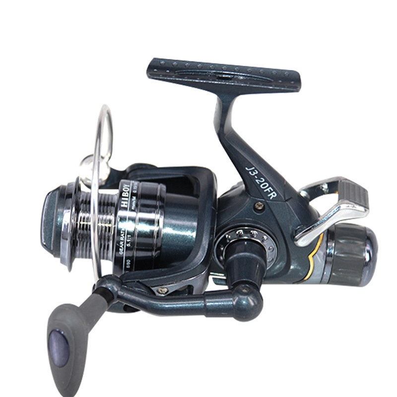 Carp Fishing Reel, Spinning Reel with Front and Rear Dual Brake, Double Line Retrieval, Long-Distance Casting Reel, Specialized for Long Casts