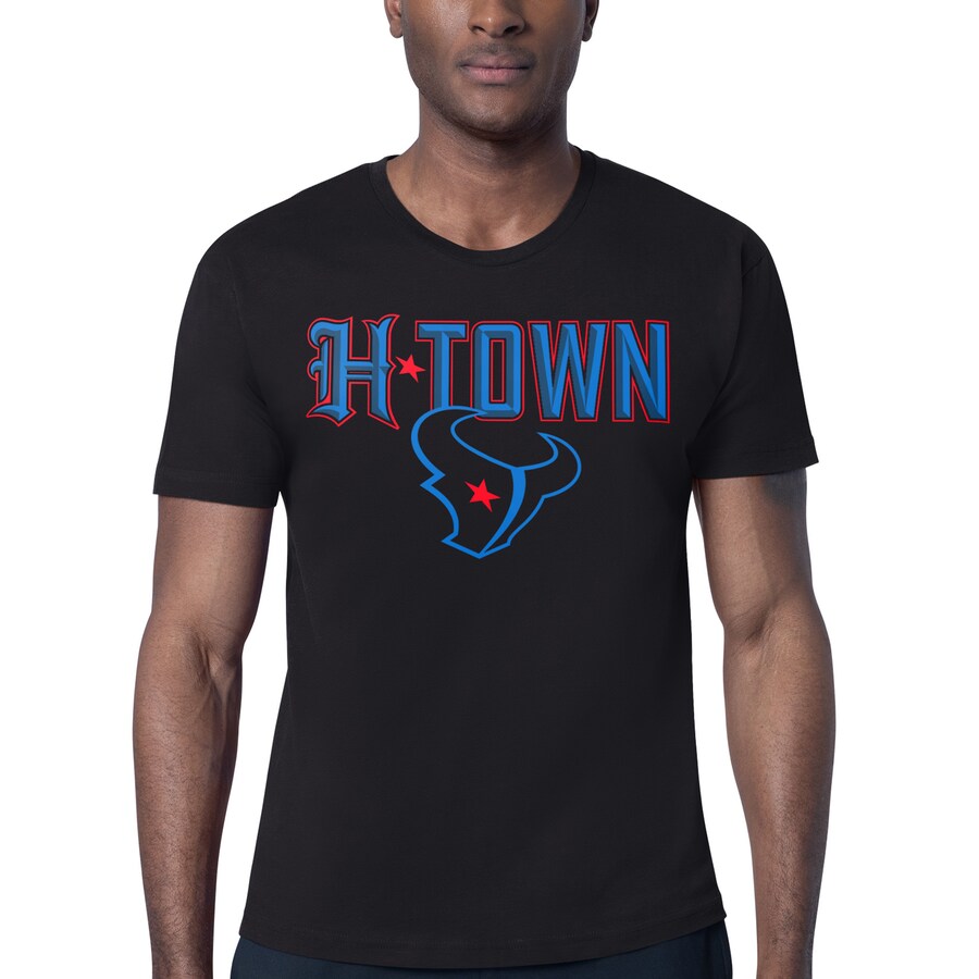Men's Houston Texans Starter Black H-Town Graphic T-Shirt