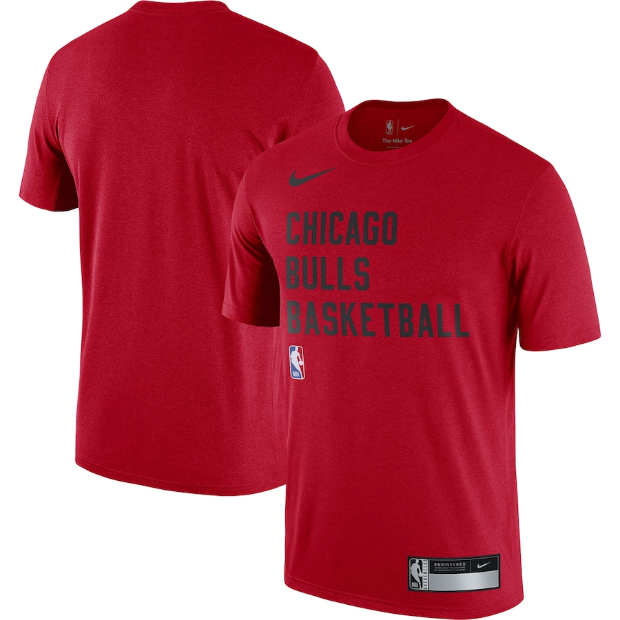 Men's Chicago Bulls Nike Red 2023/24 Sideline Legend Performance Practice T-Shirt