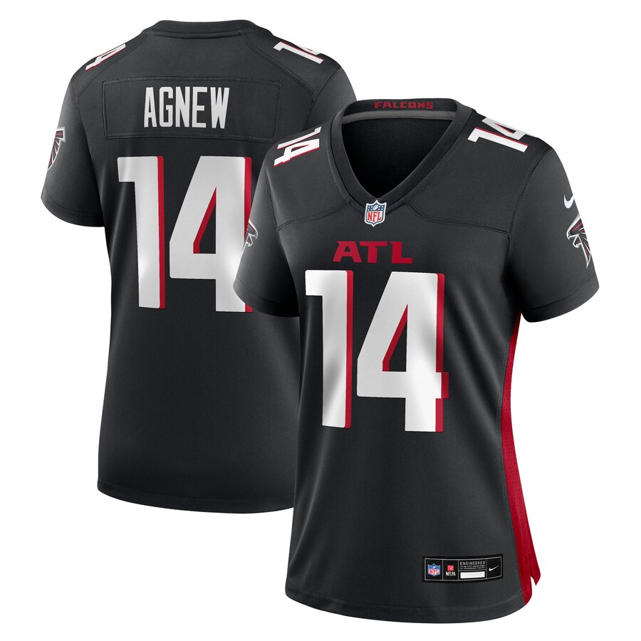 Women's Atlanta Falcons Jamal Agnew Nike Black Team Game Jersey