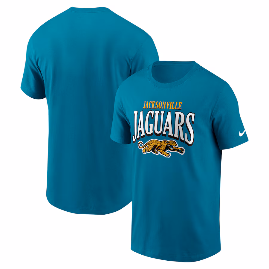 Men's Jacksonville Jaguars Nike Teal Essential T-Shirt