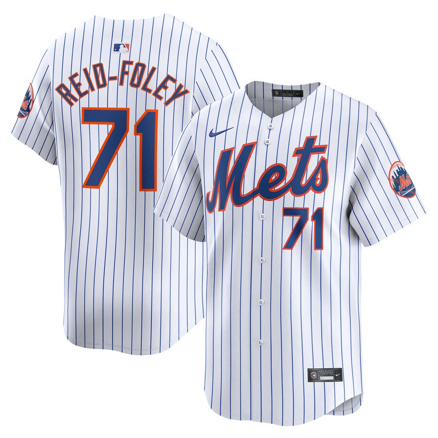 Men's New York Mets Sean Reid-Foley Nike White Home Limited Player Jersey
