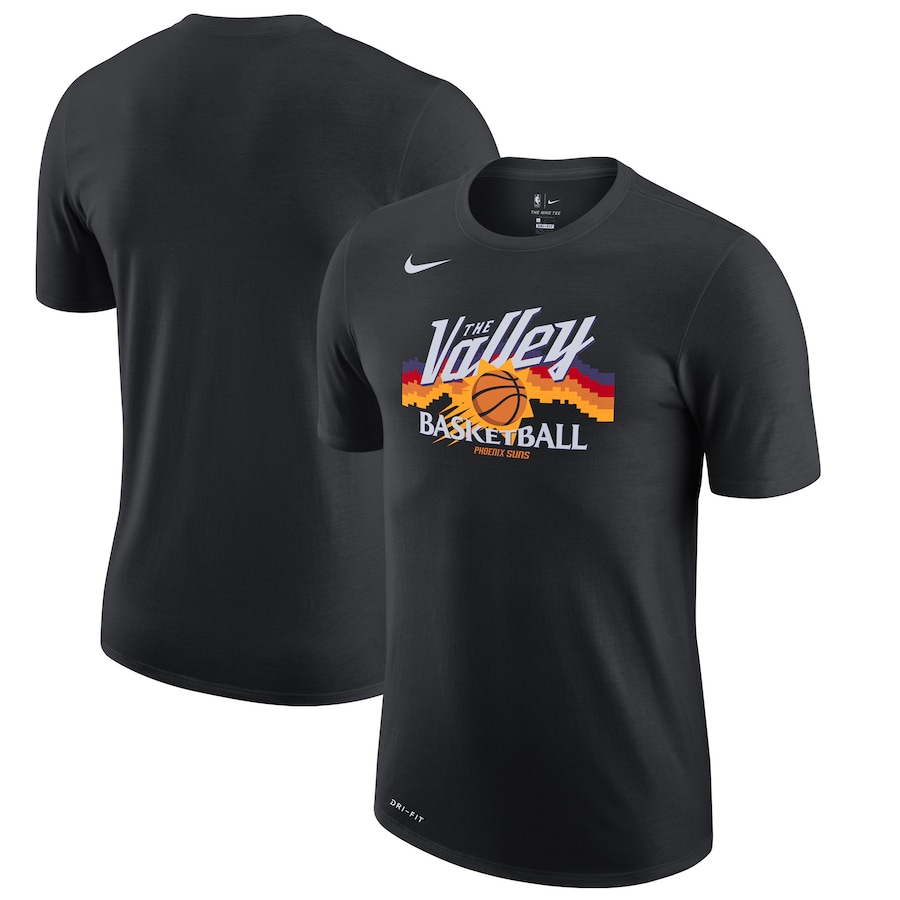 Men's Phoenix Suns Nike Black 2020/21 City Edition Story T-Shirt