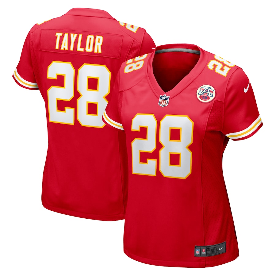 Women's Kansas City Chiefs Keith Taylor Nike  Red Team Game Jersey