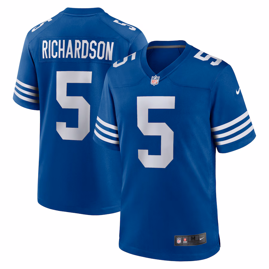 Men's Indianapolis Colts Anthony Richardson Nike Royal Alternate Game Jersey