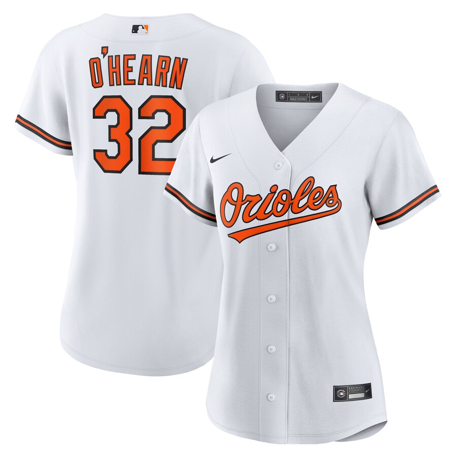 Women's Baltimore Orioles Ryan O'Hearn Nike White Home Replica Jersey