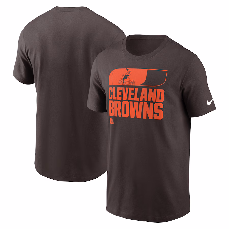 Men's Cleveland Browns Nike Brown Air Essential T-Shirt