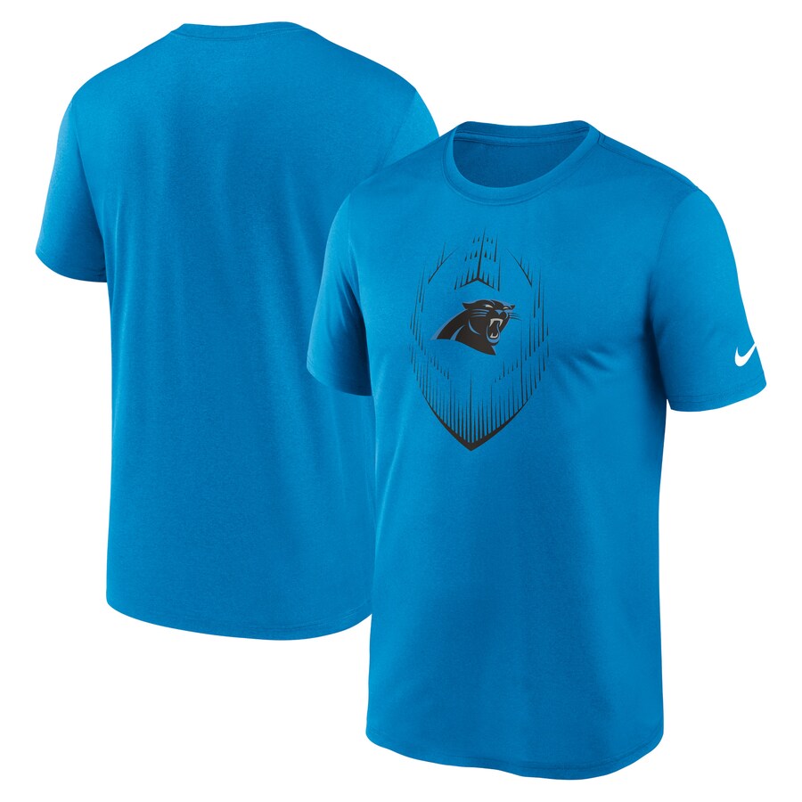 Men's Carolina Panthers Nike Blue Primetime Legend Icon Performance T-Shirt