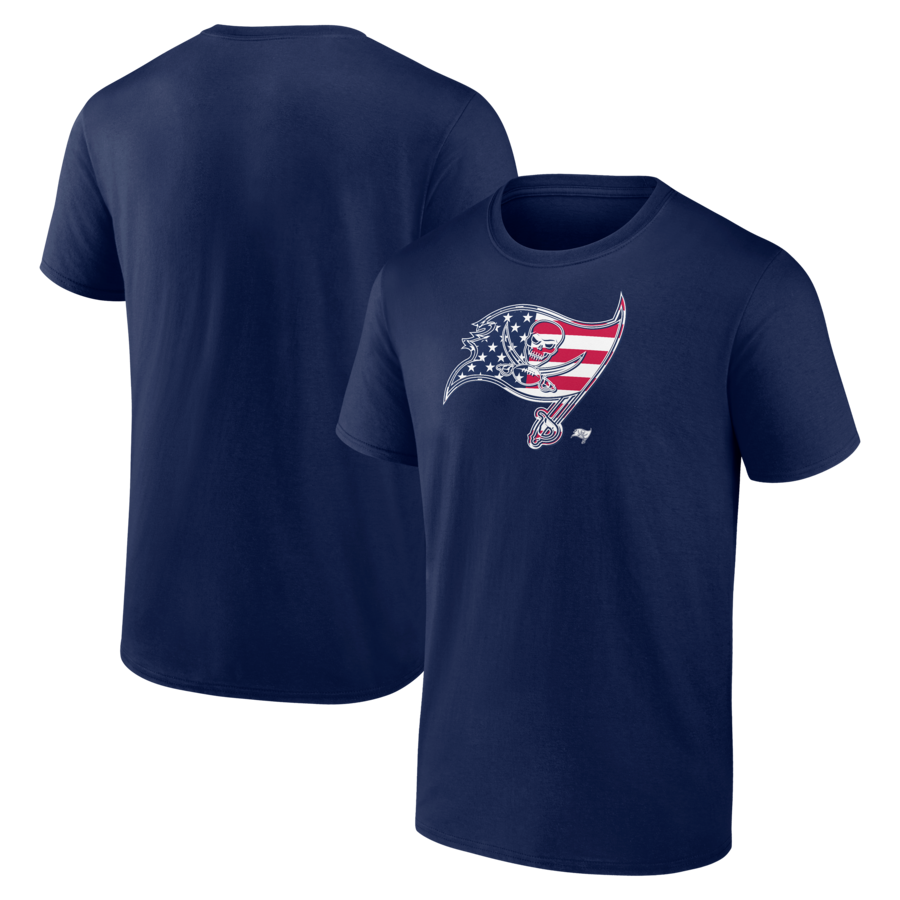 Men's Tampa Bay Buccaneers Navy Americana T-Shirt