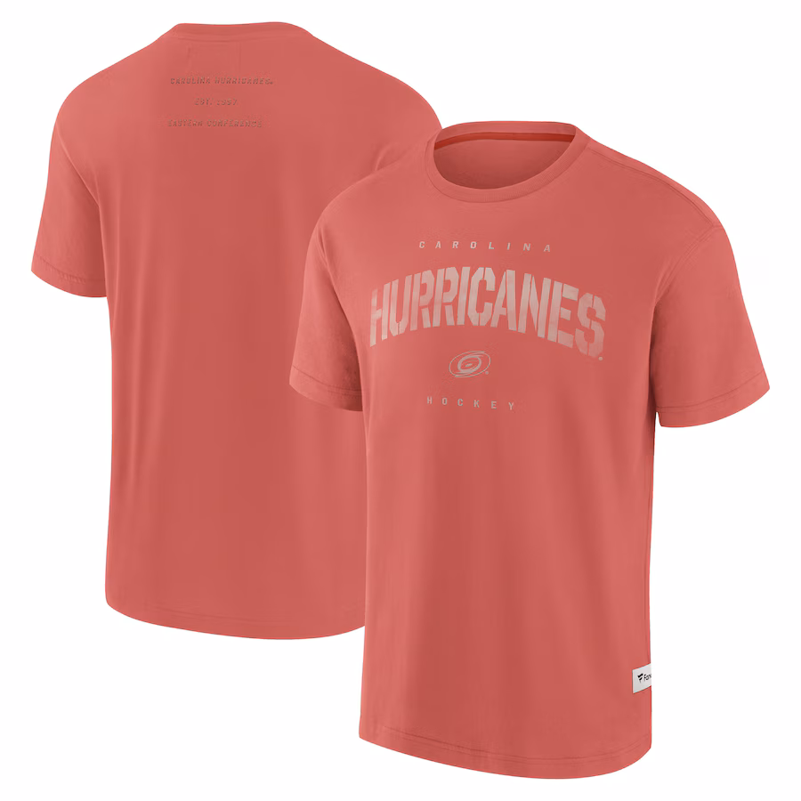 Men's Carolina Hurricanes Fanatics Red Elements Weathered Tonal Future Ground T-Shirt