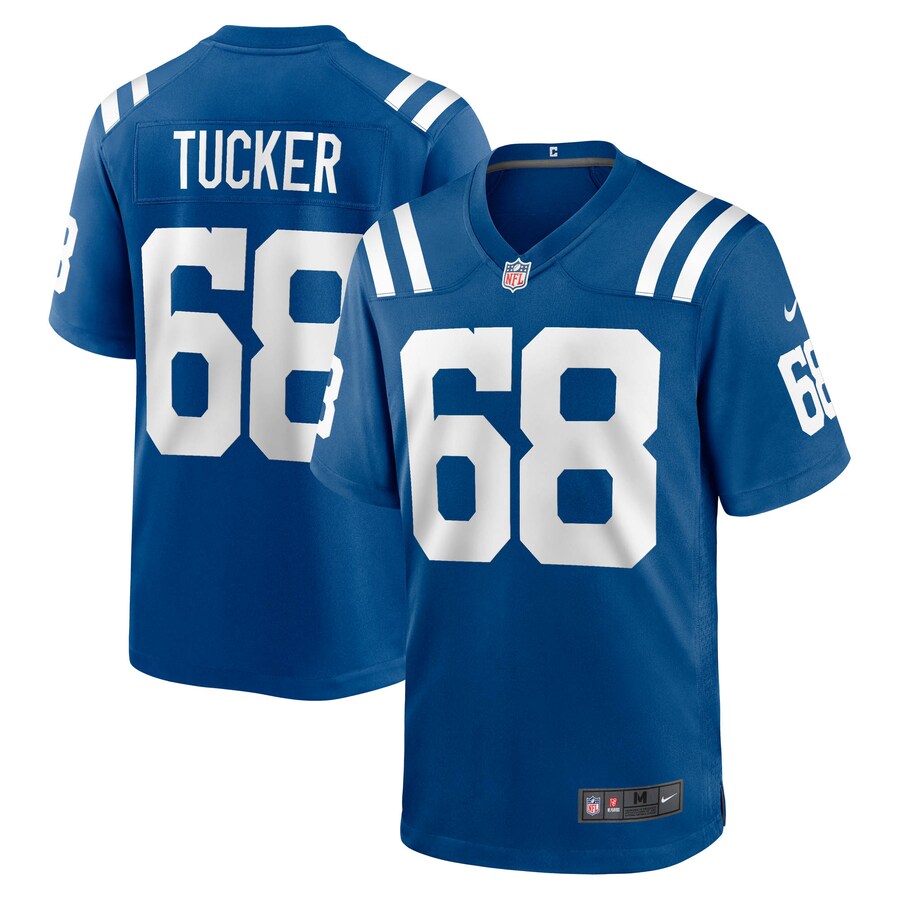 Men's Indianapolis Colts Dalton Tucker Nike Royal Team Game Jersey