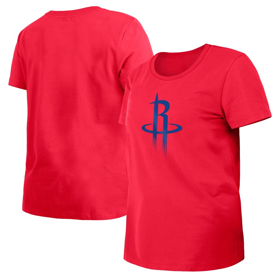 Women's Houston Rockets New Era Red 2023/24 City Edition T-Shirt