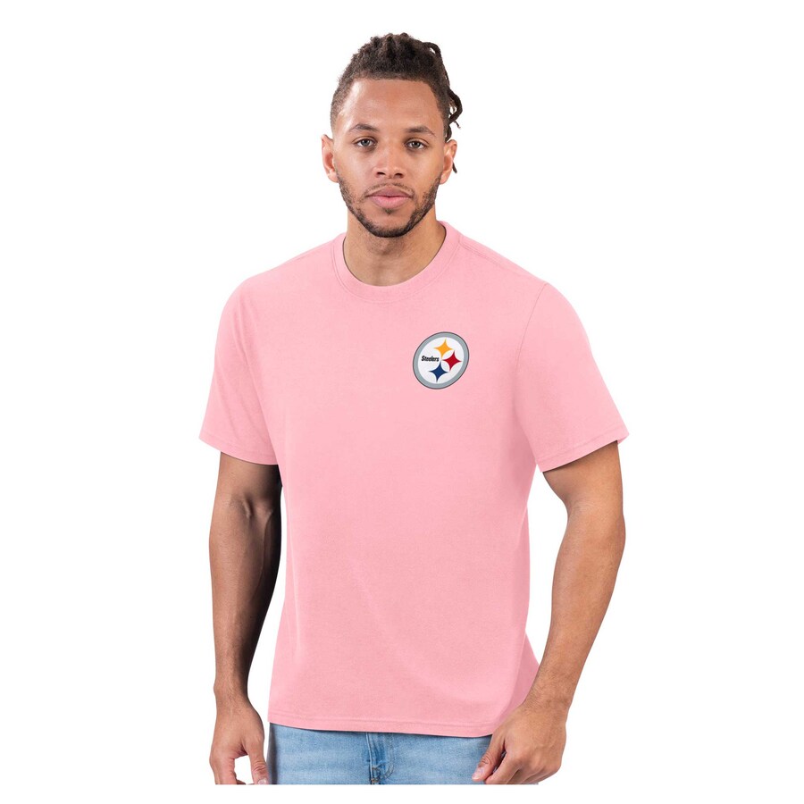 Men's Pittsburgh Steelers  Margaritaville Pink Pregame T-Shirt