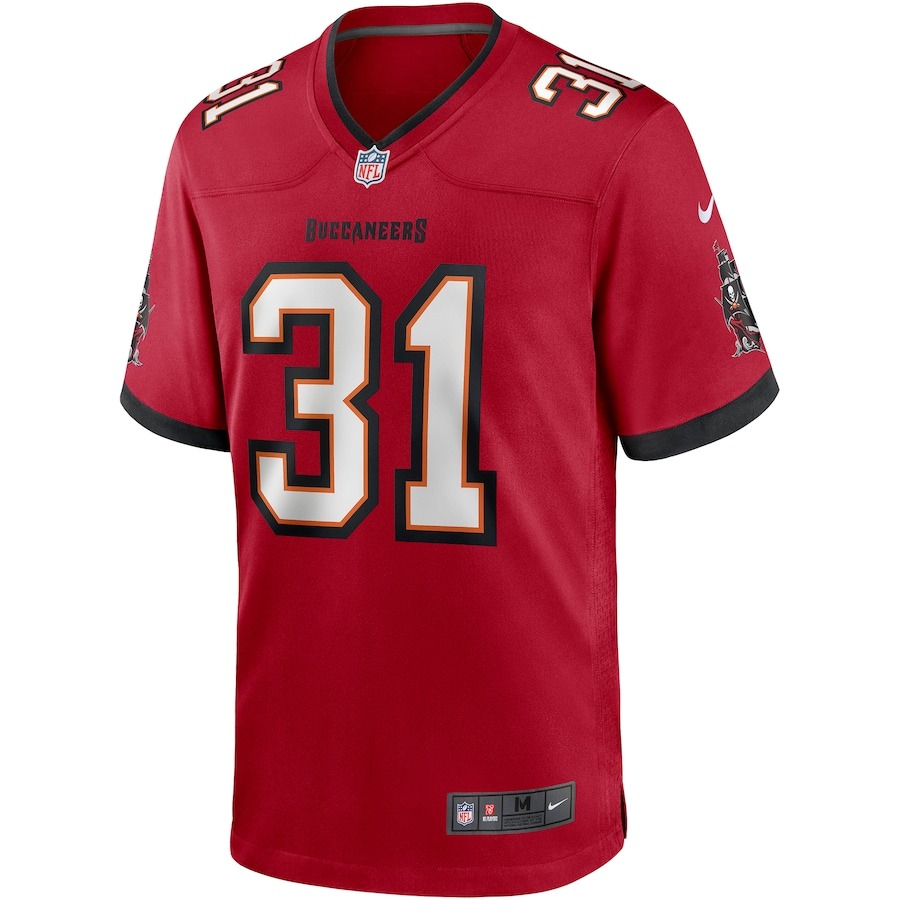 Men's Tampa Bay Buccaneers Antoine Winfield Jr. Nike Red Game Jersey