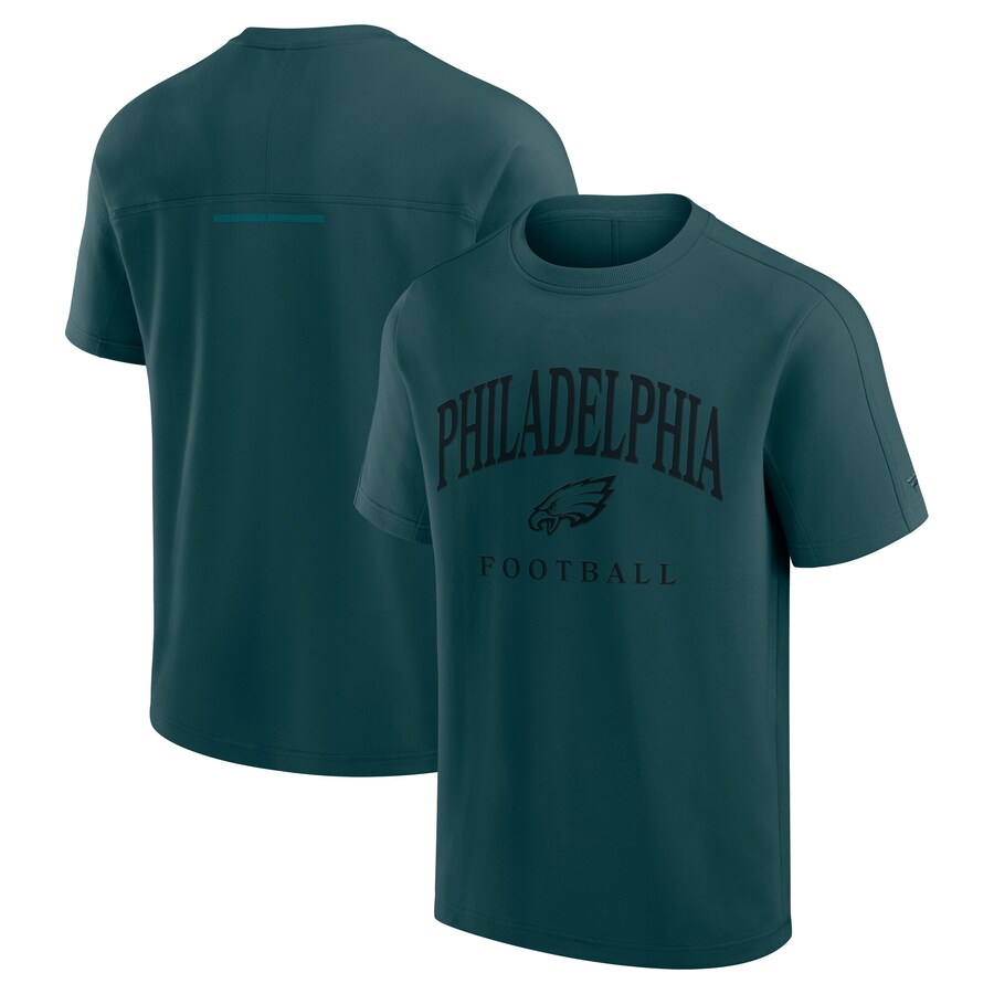 Unisex Philadelphia Eagles Fanatics Midnight Green Elements Flex Tri-Blend T-Shirt