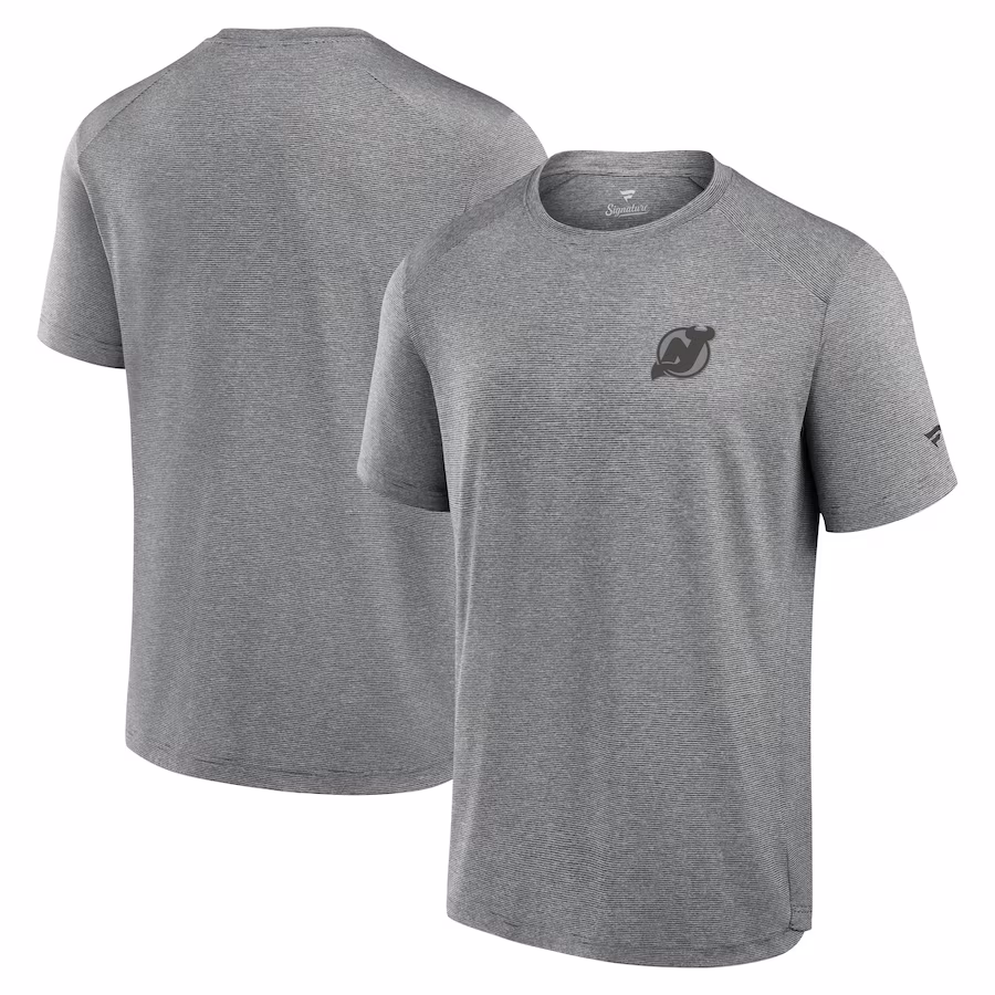 Men's New Jersey Devils Fanatics Black Front Office Tech T-Shirt