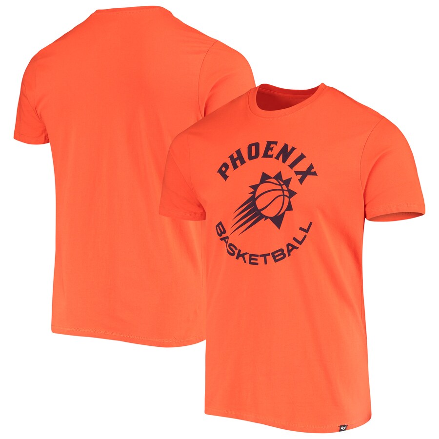 Men's Phoenix Suns '47 Orange Basketball Super Rival T-Shirt