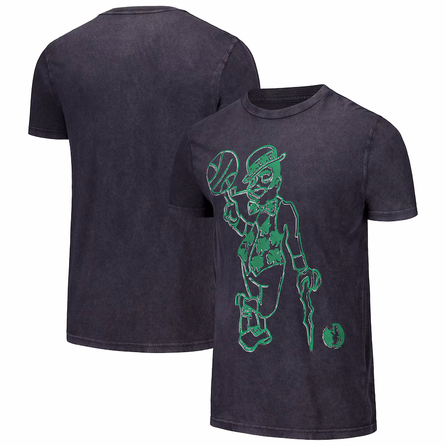 Unisex Boston Celtics Stadium Essentials Black Vintage T-Shirt