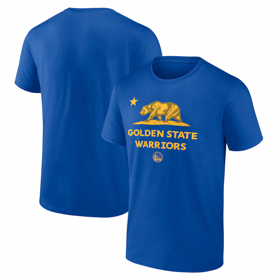 Men's Golden State Warriors  Royal Hometown Collection State Flag T-Shirt