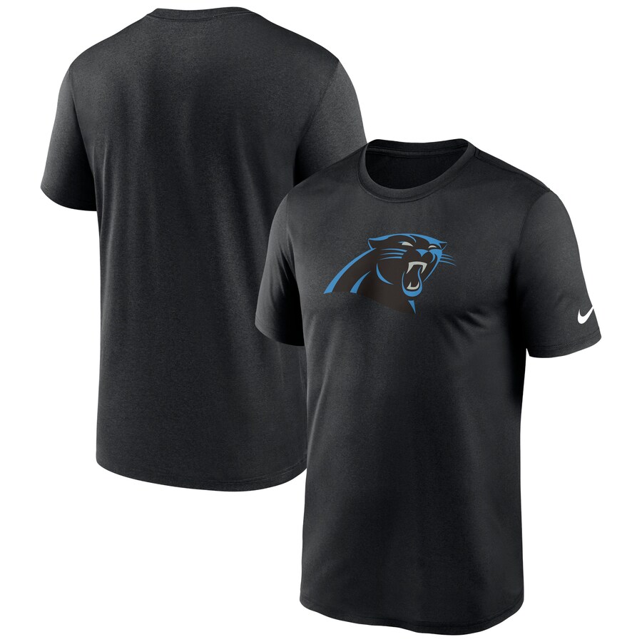 Men's Carolina Panthers Nike Black Legend Logo Performance T-Shirt