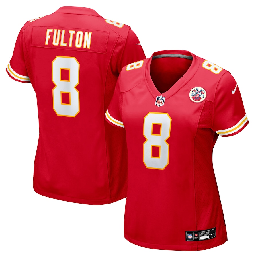 Women's Kansas City Chiefs Kristian Fulton Nike Red Team Game Jersey