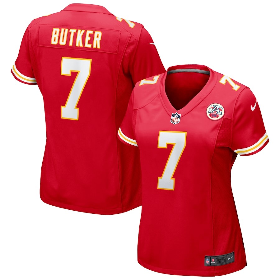 Women's Kansas City Chiefs Harrison Butker Nike Red Game Jersey