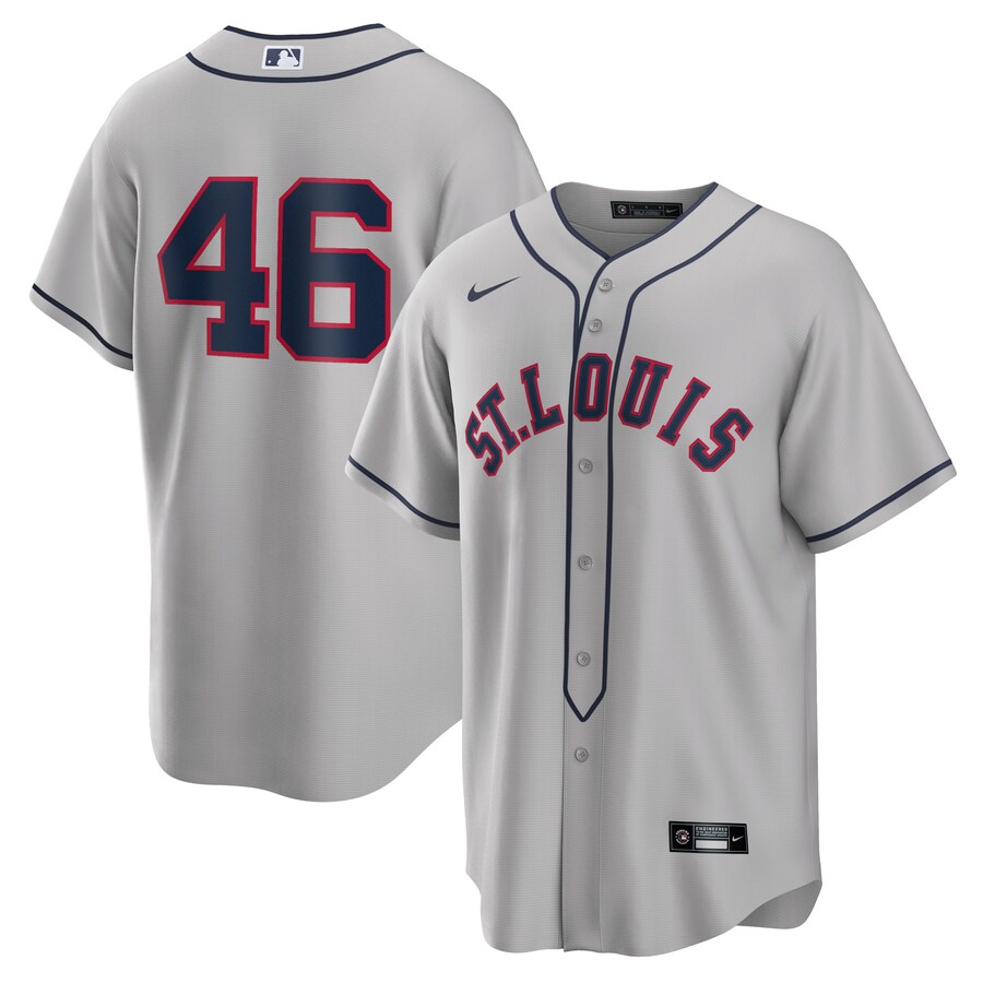Men's St. Louis Cardinals Paul Goldschmidt Nike Gray 2024 Rickwood Classic Replica Player Jersey