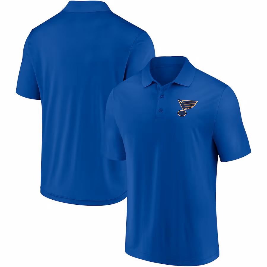 Men's St. Louis Blues Fanatics Blue Winning Streak Polo