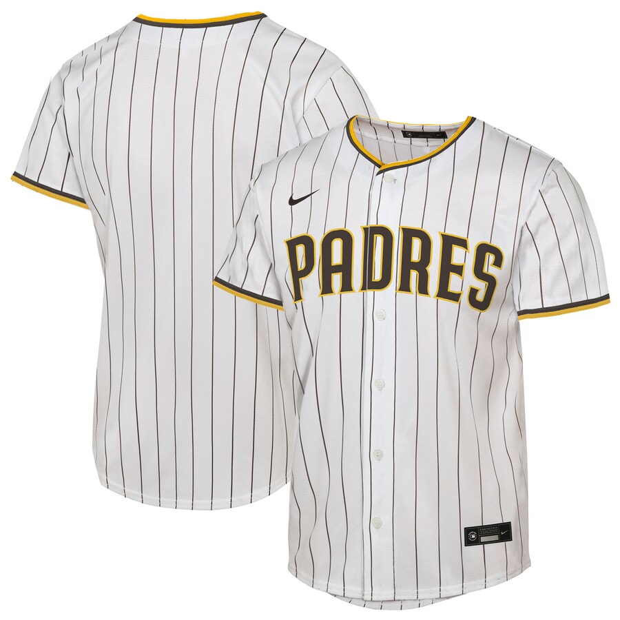 Youth San Diego Padres Nike White Home Replica 2.0 Jersey