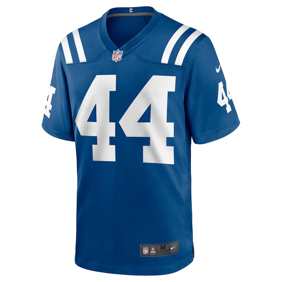 Men's Indianapolis Colts Dallas Clark Nike Royal Game Retired Player Jersey