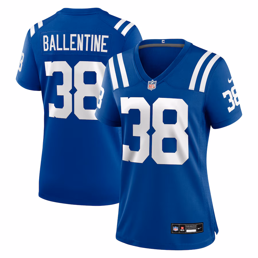 Women's Indianapolis Colts Corey Ballentine Nike Royal Team Game Jersey
