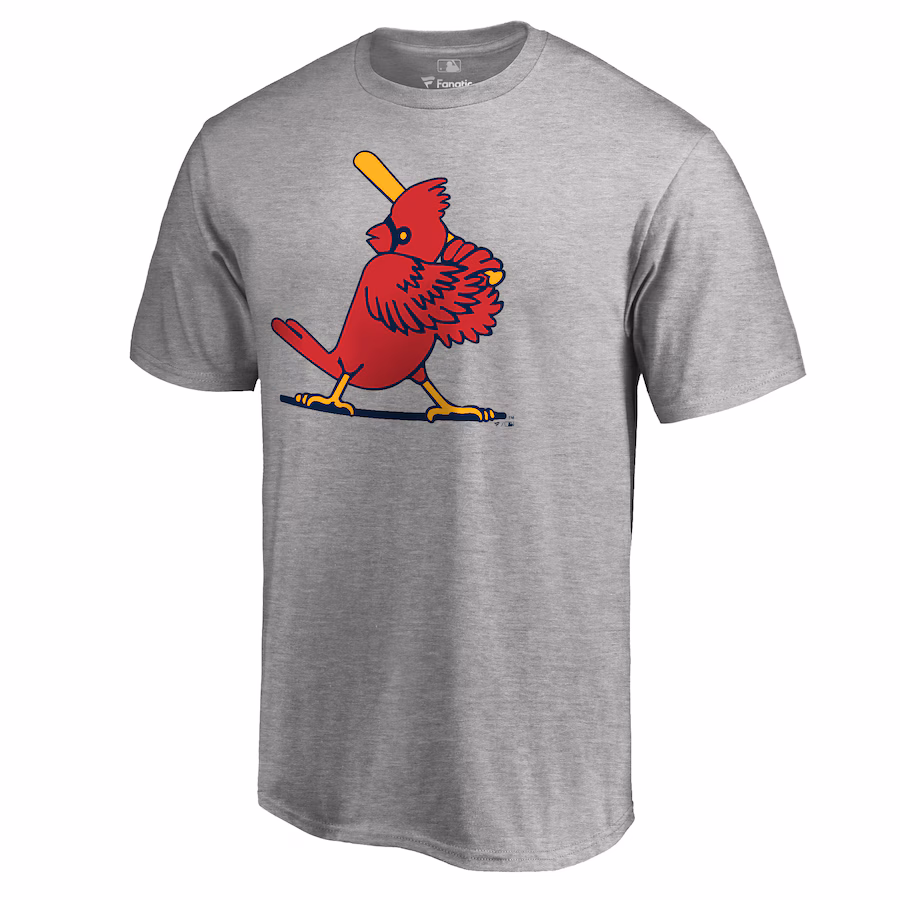 Men's St. Louis Cardinals Ash Cooperstown Collection Forbes T-Shirt