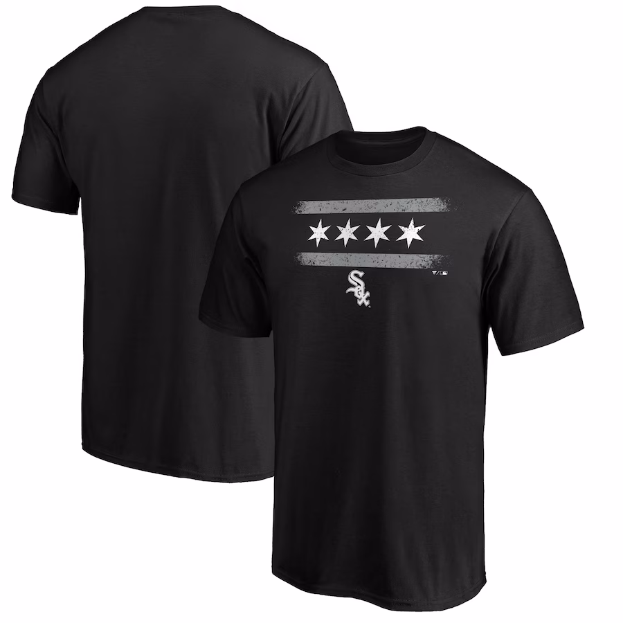 Men's Chicago White Sox Black Team Adrenaline T-Shirt
