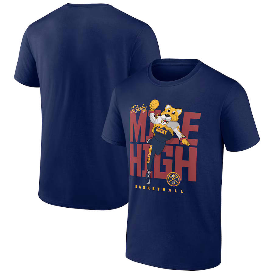 Men's Denver Nuggets Navy Team Pride T-Shirt