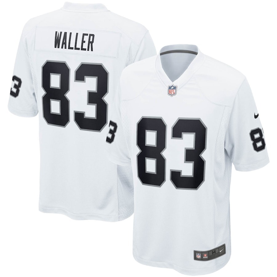 Men's Las Vegas Raiders Darren Waller Nike White Game Jersey