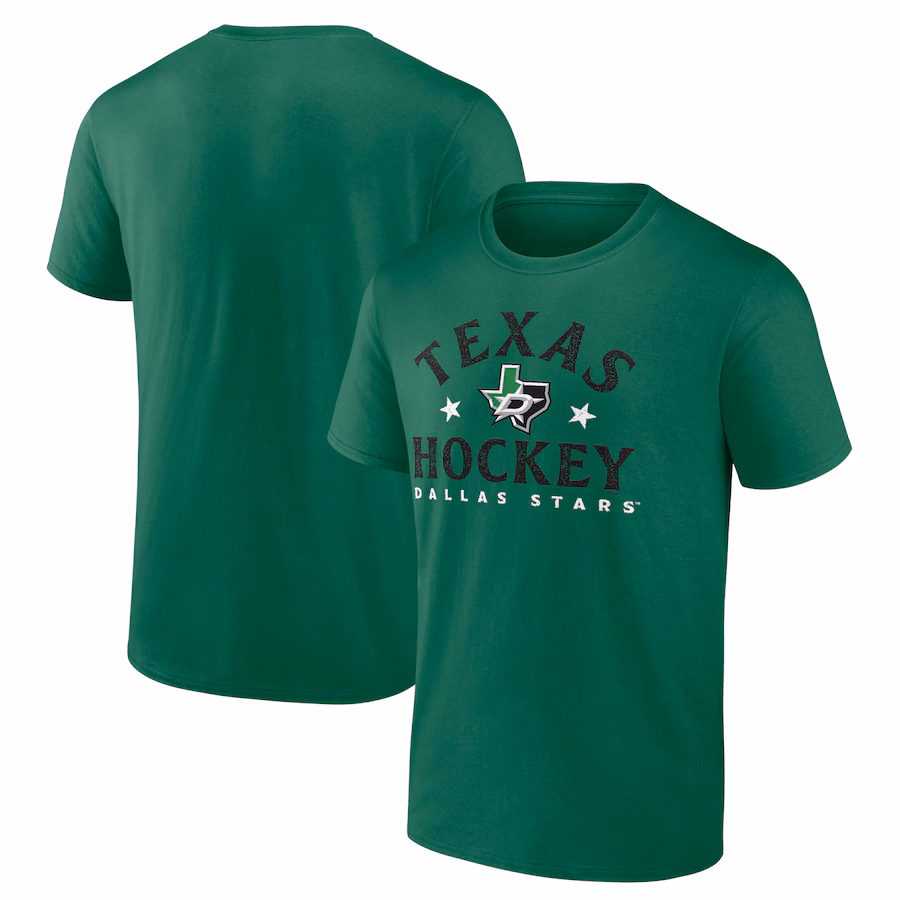 Men's Dallas Stars Kelly Green Shout Out T-Shirt